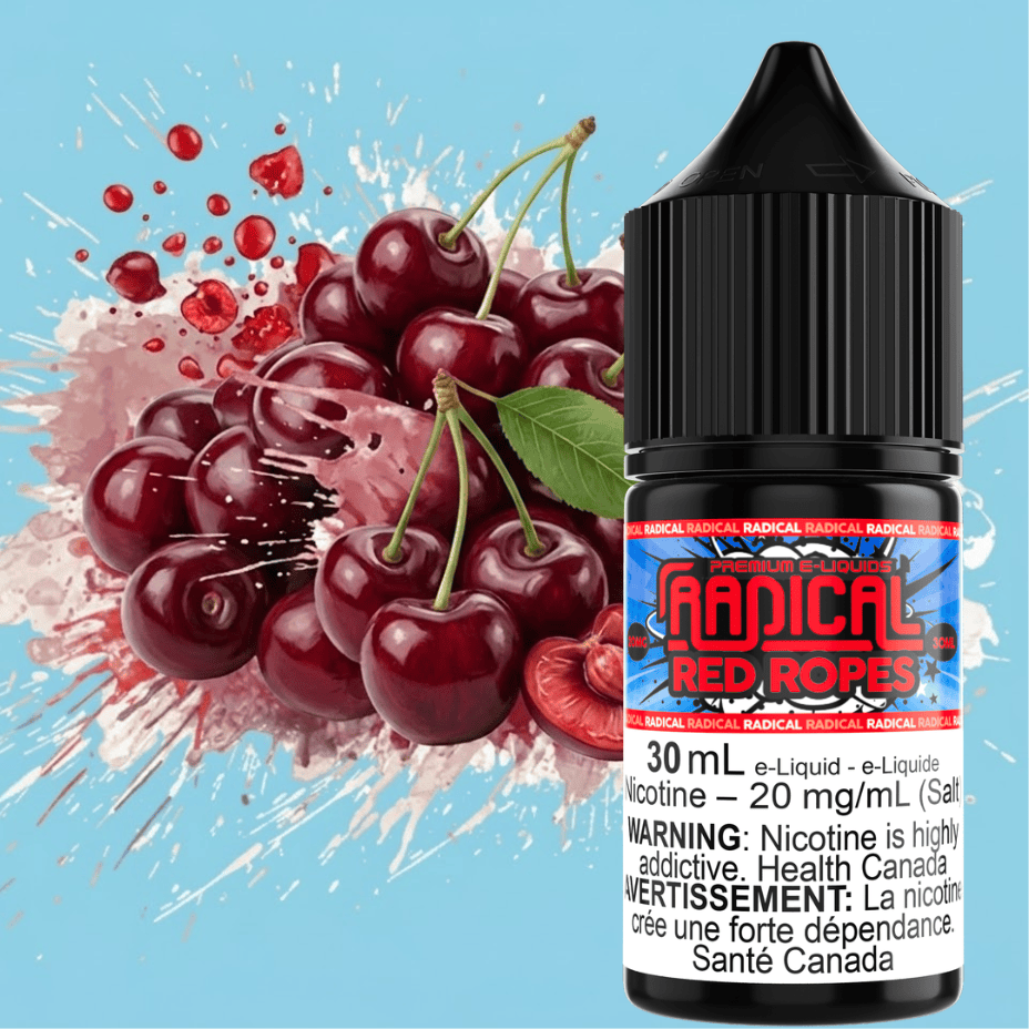 Red Ropes Salt Nic by Radical E-liquid Winkler Vape SuperStore and Bong Shop Manitoba Canada