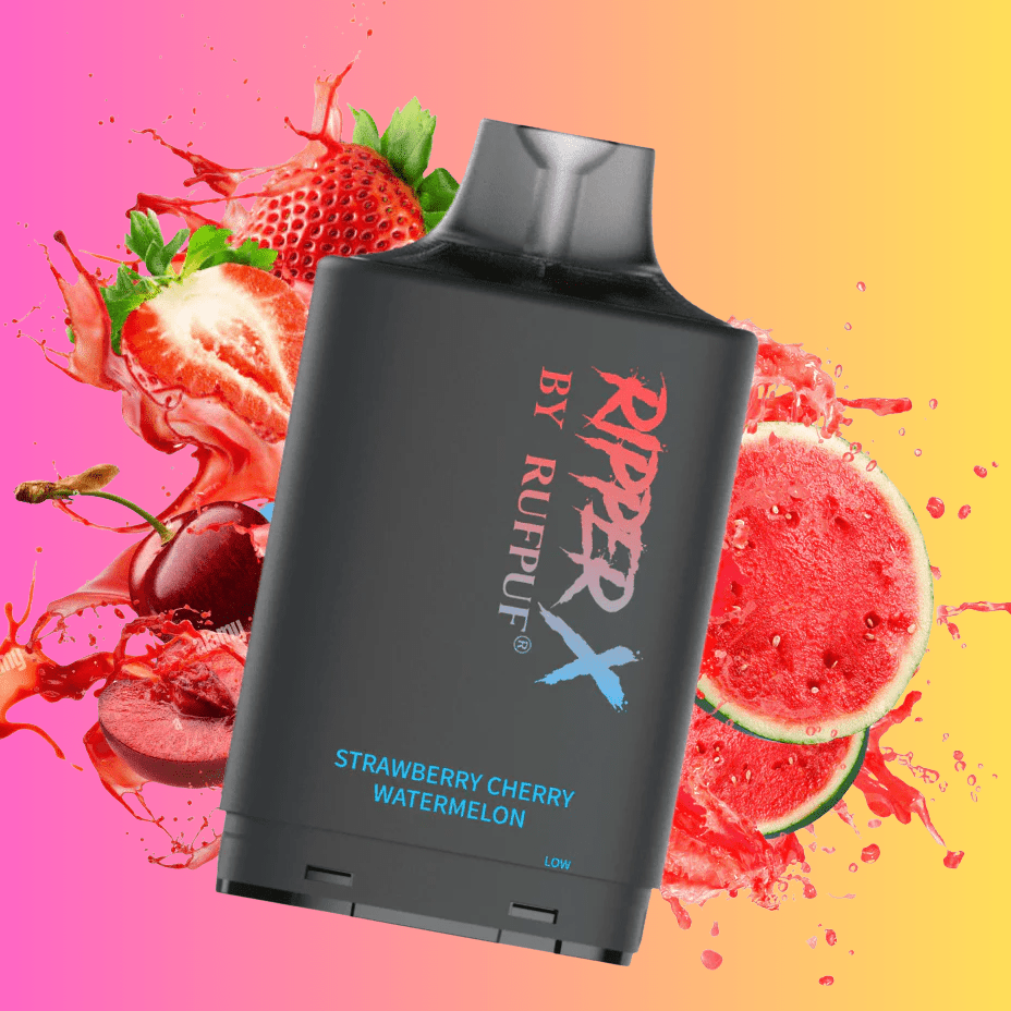 Ripper X 75k Turbo Pod-Strawberry Cherry Watermelon 75000 Puffs Winkler Vape SuperStore and Bong Shop Manitoba Canada