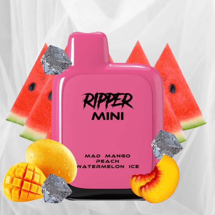 RufPuf Disposables Disposables 1000 puffs / Mad Mango Peach Watermelon Ice Rufpuf Ripper Mini Disposable Vape-1100 Rufpuf Ripper Mini Disposable Vape 1100 puffs-On Sale in Manitoba