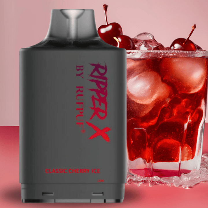 RufPuf Ripper X 35K - Classic Cherry Ice Winkler Vape SuperStore and Bong Shop Manitoba Canada