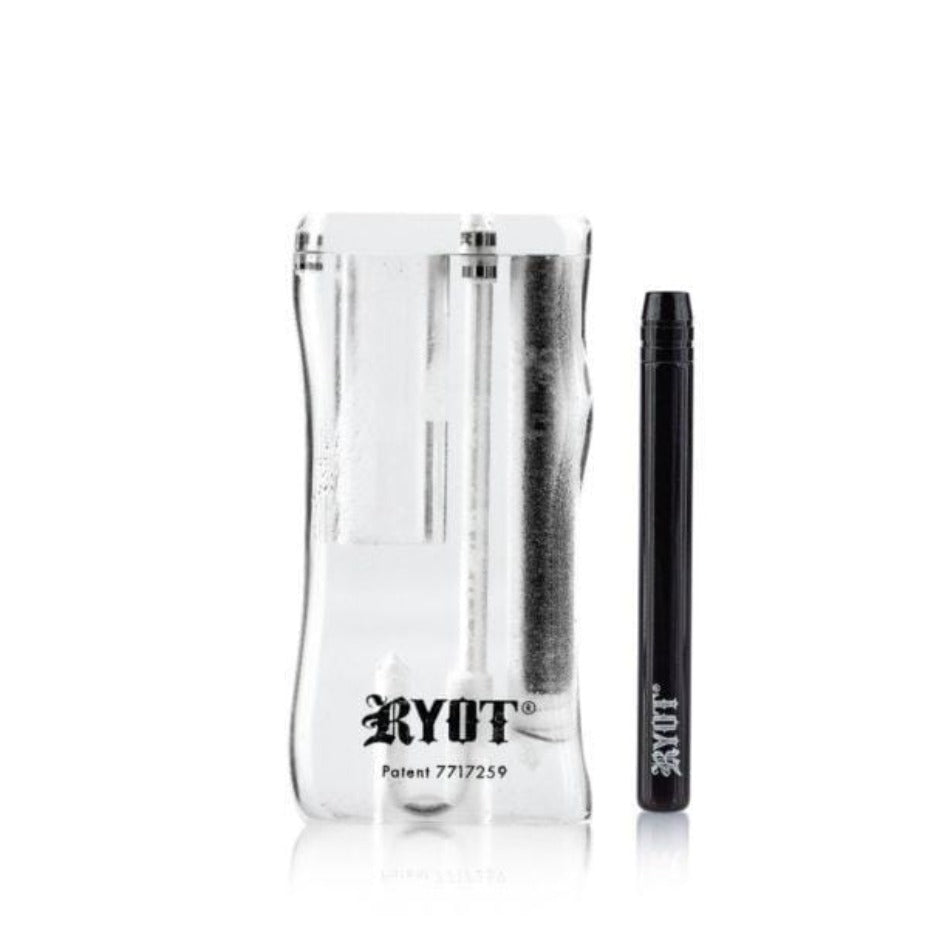 RYOT Acrylic One Hitter Bat-Large Black Winkler Vape SuperStore and Bong Shop Manitoba Canada