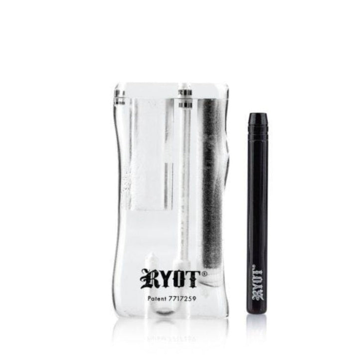RYOT Acrylic One Hitter Bat-Large Black Winkler Vape SuperStore and Bong Shop Manitoba Canada