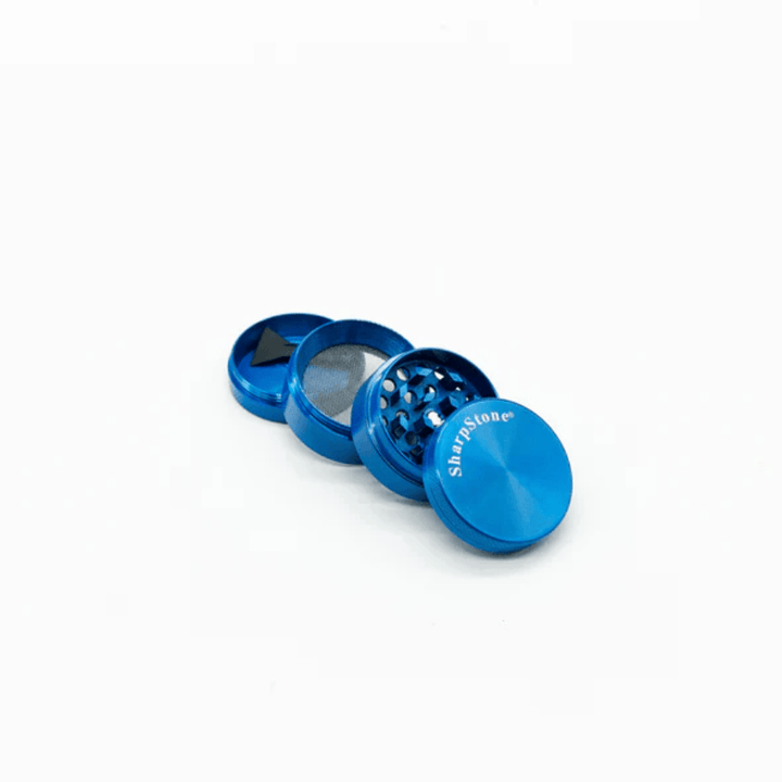 SharpStone 40mm Grinder 4 Piece 40mm / Blue Winkler Vape SuperStore and Bong Shop Manitoba Canada