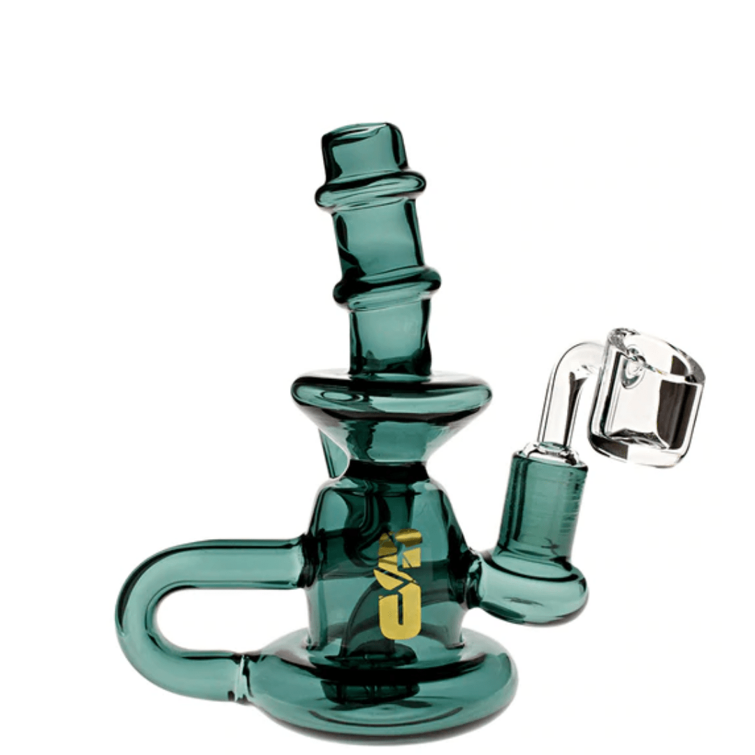 Shatter'd Glassworks-Mini Recycler 5" Winkler Vape SuperStore and Bong Shop Manitoba Canada