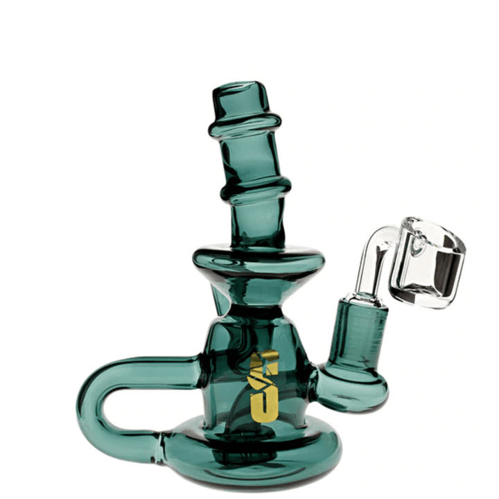 Shatter'd Glassworks-Mini Recycler 5" Winkler Vape SuperStore and Bong Shop Manitoba Canada