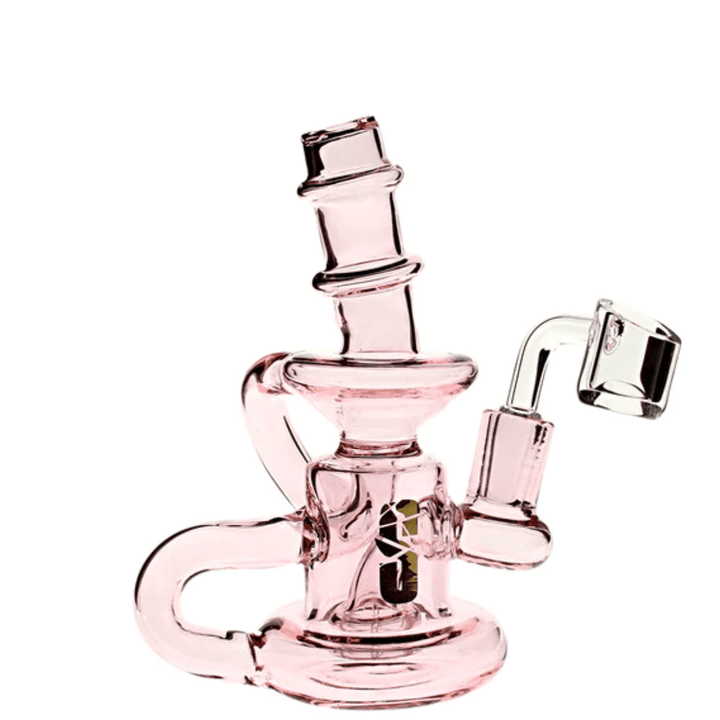 Shatter'd Glassworks-Mini Recycler 5" Winkler Vape SuperStore and Bong Shop Manitoba Canada
