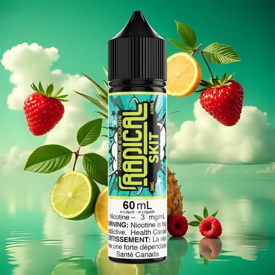 Skit by Radical E-liquid 60ml / 3mg Winkler Vape SuperStore and Bong Shop Manitoba Canada
