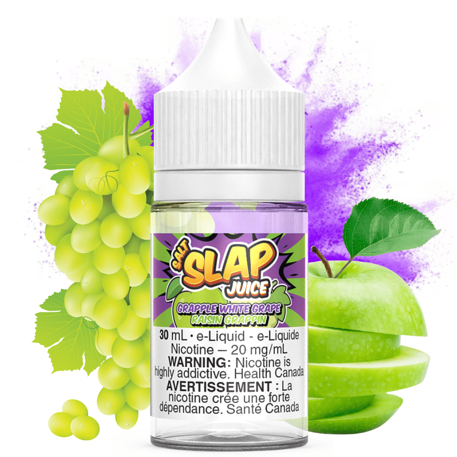 Slap Juice Salts Salt Nic E-Liquid 30ml / 12mg Grapple White Grape Salt by Slap Juice Grapple White Grape Salt by Slap Juice - Buy Salt Nic in Canada