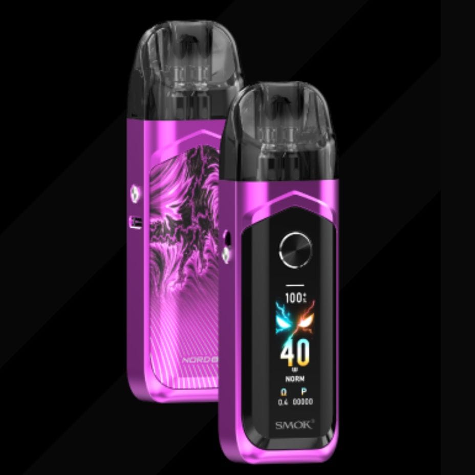 Smok Nord 6 80W Pod Kit-3800mAh Peach Pink Winkler Vape SuperStore and Bong Shop Manitoba Canada