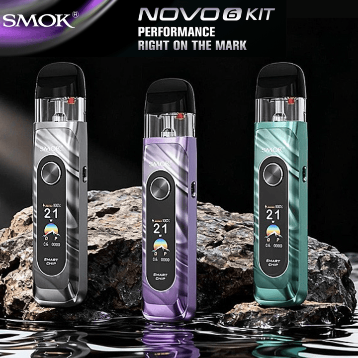 Smok Novo 6 Pod Kit-1700mAh Winkler Vape SuperStore and Bong Shop Manitoba Canada
