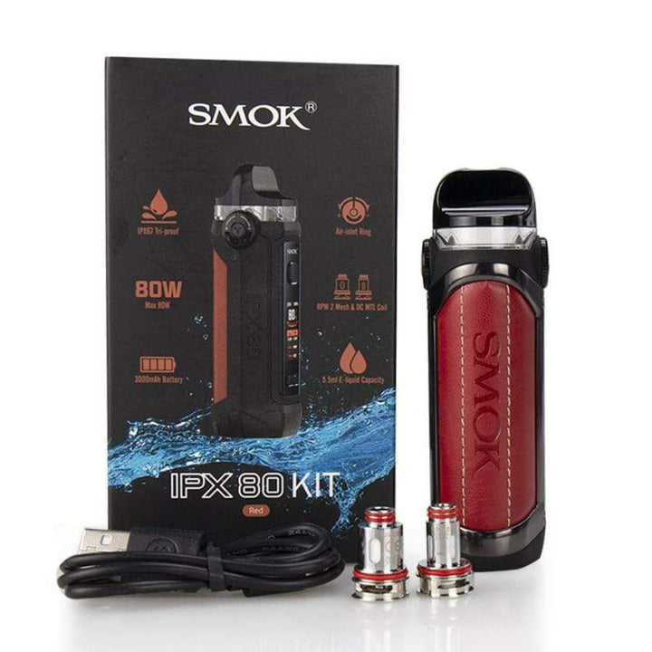 Smok Hardware Red Smok IPX 80 Pod Kit-80W Smok IPX80 Pod Kit-80W-Winkler Vape SuperStore Manitoba