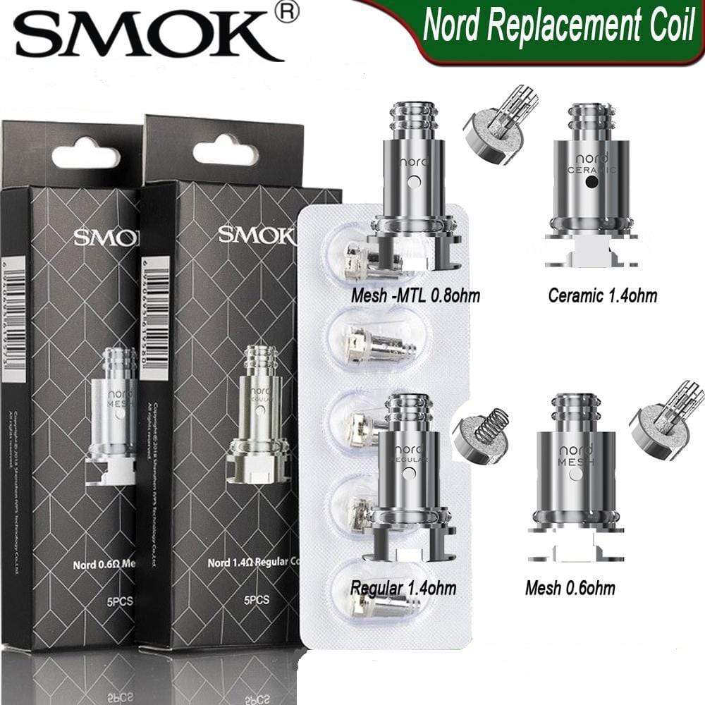 Smok Hardware & Kits Smok Nord Replacement Coils Smok Nord Replacement Coils-Winkler Vape SuperStore Manitoba