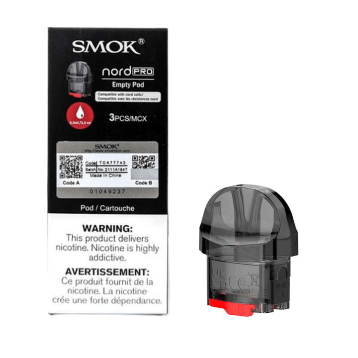 Smok Replacement Pods 3/pkg Smok Nord Pro Replacement Pods Smok Nord Pro Replacement Pods-Winkler Vape SuperStore Manitoba Canada