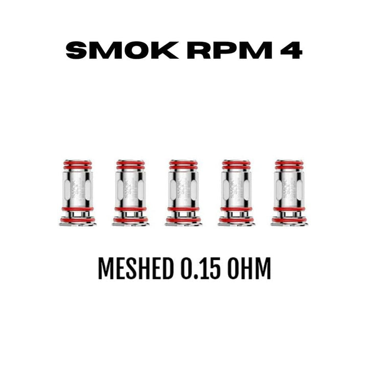 Smok RPM 4 Replacement Coils-5pk 0.15Ω (30-60W) Winkler Vape SuperStore and Bong Shop Manitoba Canada