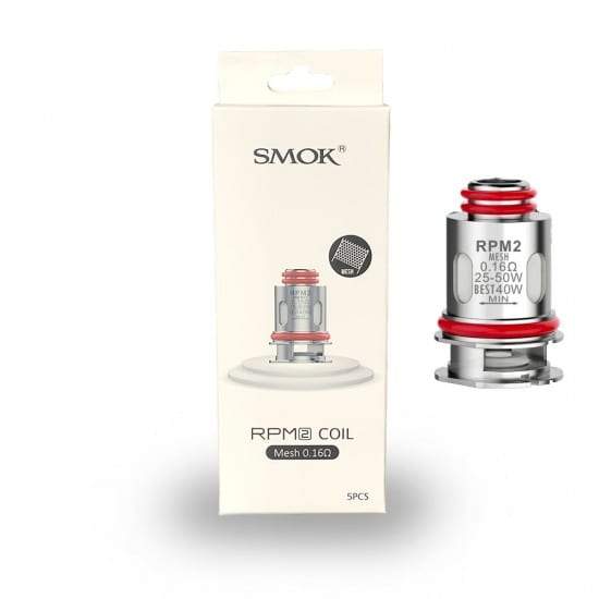 SMOK RPM2 Replacement Coils-5/pkg 0.16 Mesh / 5/pkg Winkler Vape SuperStore and Bong Shop Manitoba Canada