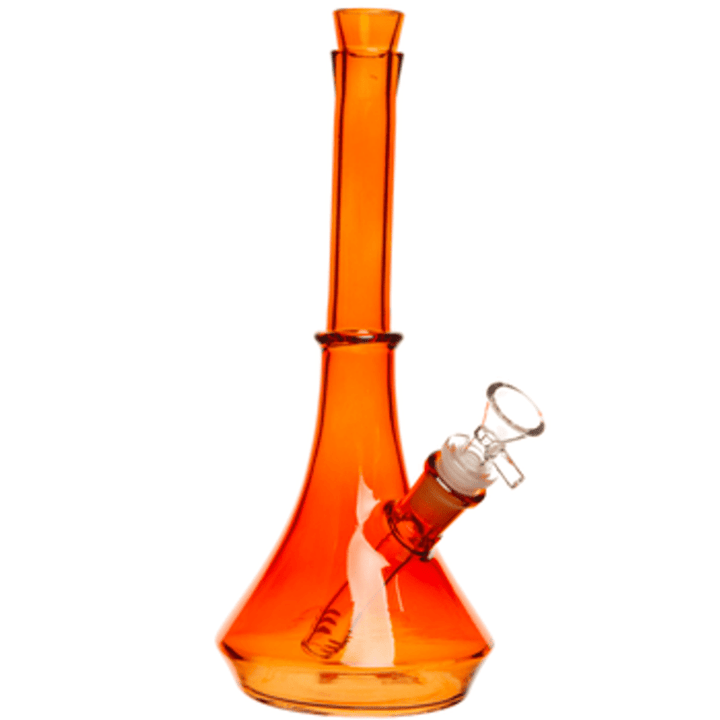 Smoke Arsenal Beaker Bongs Orange 11" Arsenal Colored Glass Beaker 11" Arsenal Colored Glass Beaker-Winkler Vape SuperStore & Bong Shop MB, Canada
