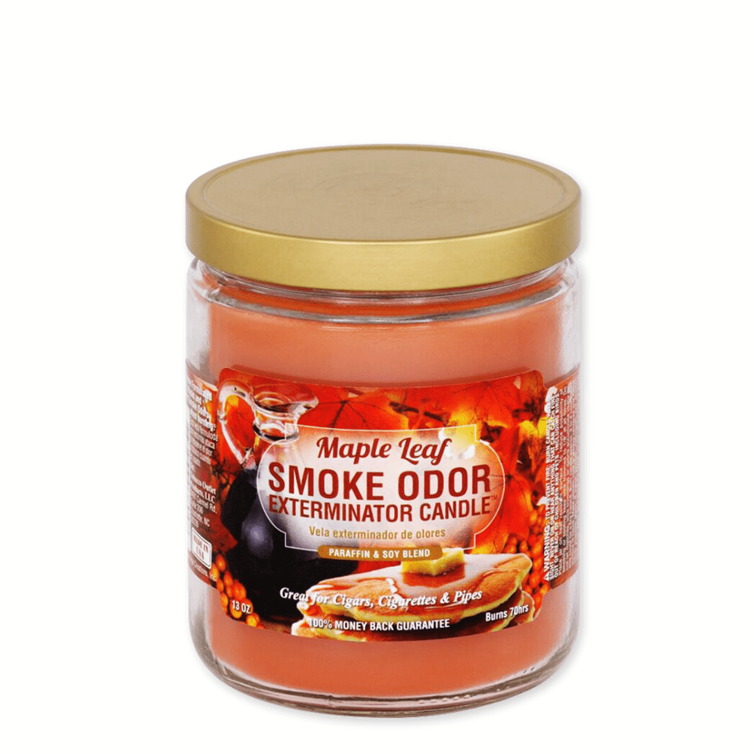 Smoke Odor 13oz. Candle-Maple Leaf Winkler Vape SuperStore and Bong Shop Manitoba Canada