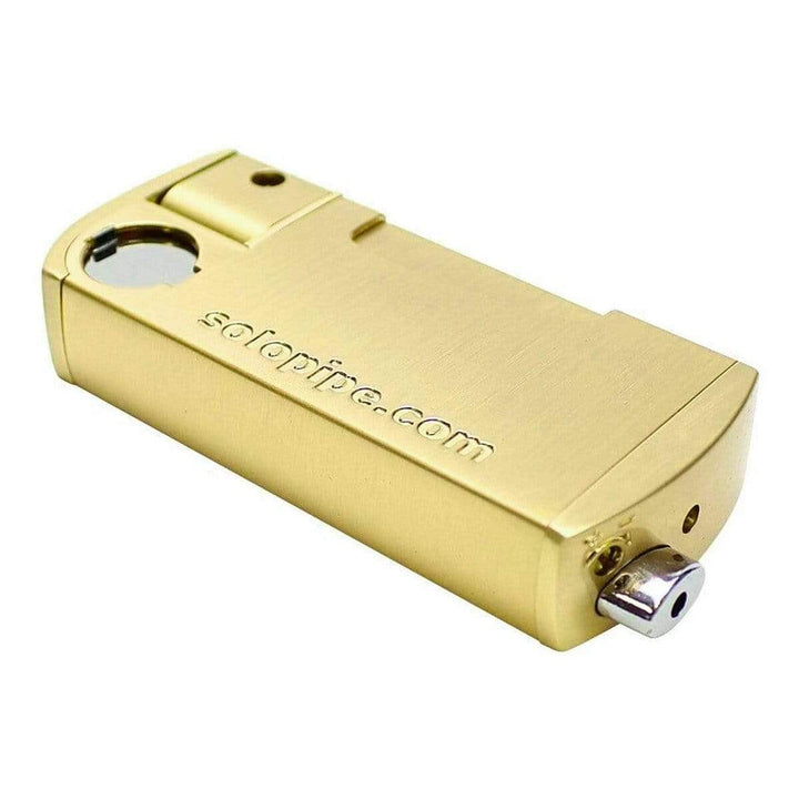 Solo Pipe-Self Igniting Pipe 3.5" / Gold Winkler Vape SuperStore and Bong Shop Manitoba Canada
