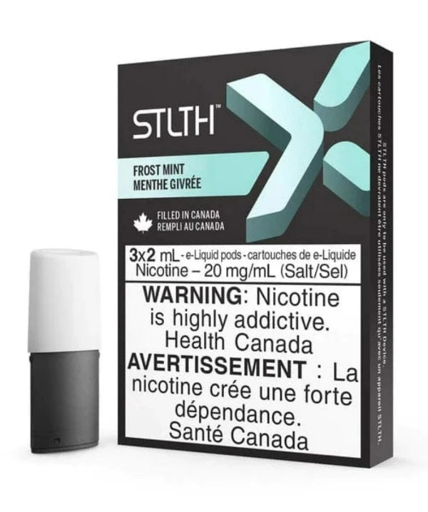 STLTH STLTH Pods 20mg STLTH X Pod Pack-Frost Mint STLTH X Pod Pack-Frost Mint - Winkler Vape SuperStore & Bong Shop MB, Canada