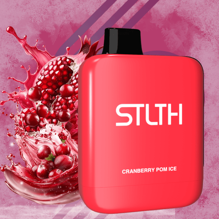 STLTH Titan Max 50K Disposable Vape - Cranberry Pom Ice 50000 Puffs / 20mg Winkler Vape SuperStore and Bong Shop Manitoba Canada