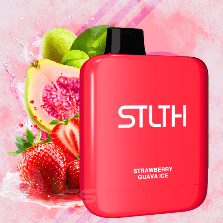 STLTH Titan Max 50K Disposable Vape-Strawberry Guava Ice 50000 Puffs / 20mg Winkler Vape SuperStore and Bong Shop Manitoba Canada