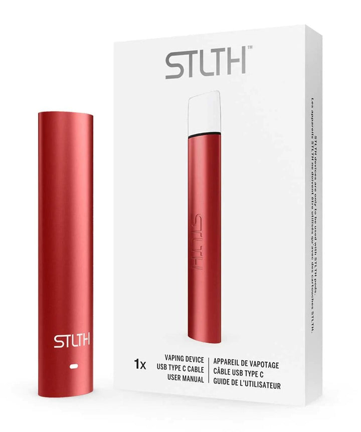 STLTH Type-C Pod Device Anodized Red Winkler Vape SuperStore and Bong Shop Manitoba Canada
