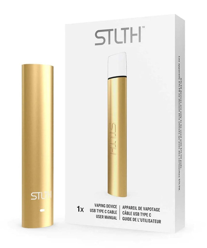 STLTH Type-C Pod Device Gold Winkler Vape SuperStore and Bong Shop Manitoba Canada