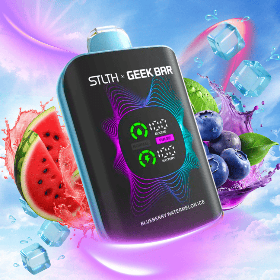 STLTH x Geek Bar 80K Disposable Vape - Blueberry Watermelon Ice Winkler Vape SuperStore and Bong Shop Manitoba Canada