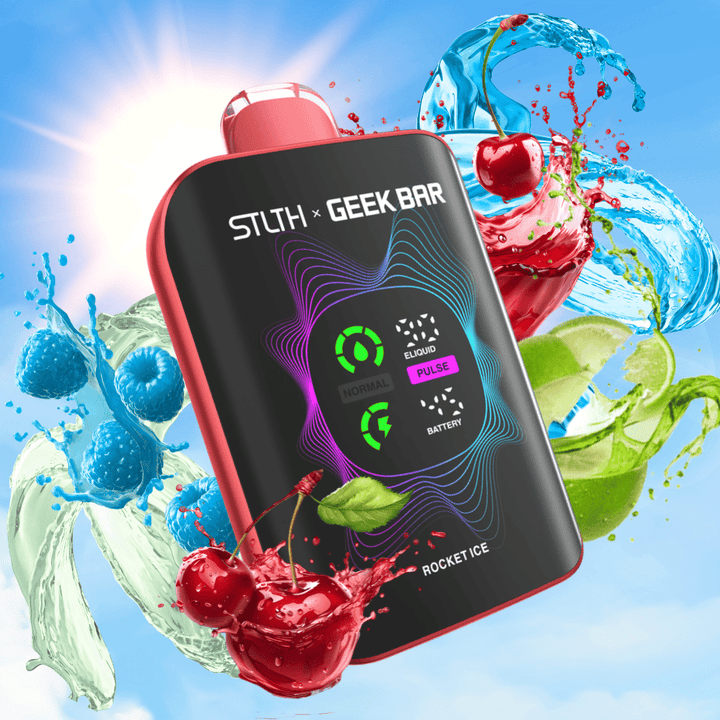 STLTH x Geek Bar 80K Disposable Vape - Rocket Ice 80000 Puffs / 20mg Winkler Vape SuperStore and Bong Shop Manitoba Canada