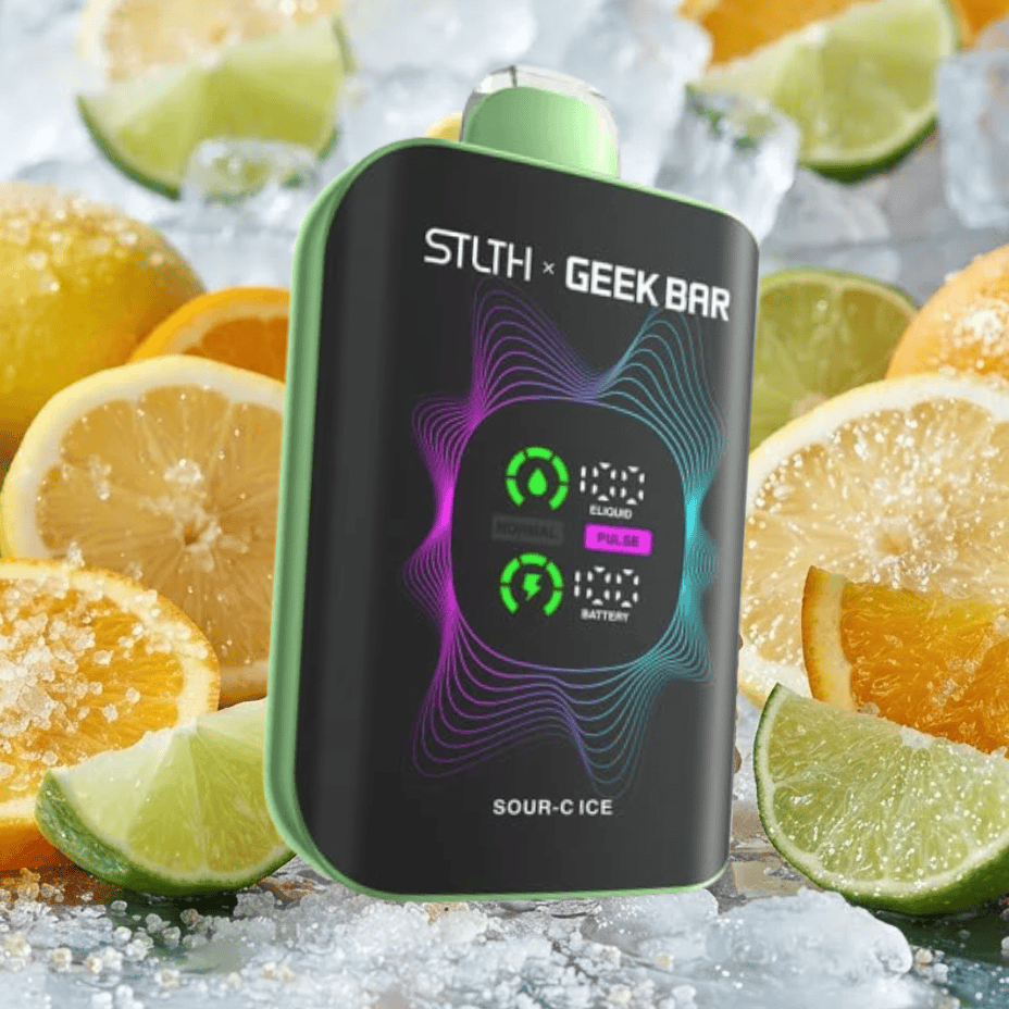 STLTH x Geek Bar 80K Disposable Vape - Sour C Ice Winkler Vape SuperStore and Bong Shop Manitoba Canada