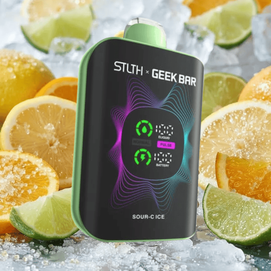 STLTH x Geek Bar 80K Disposable Vape - Sour C Ice Winkler Vape SuperStore and Bong Shop Manitoba Canada