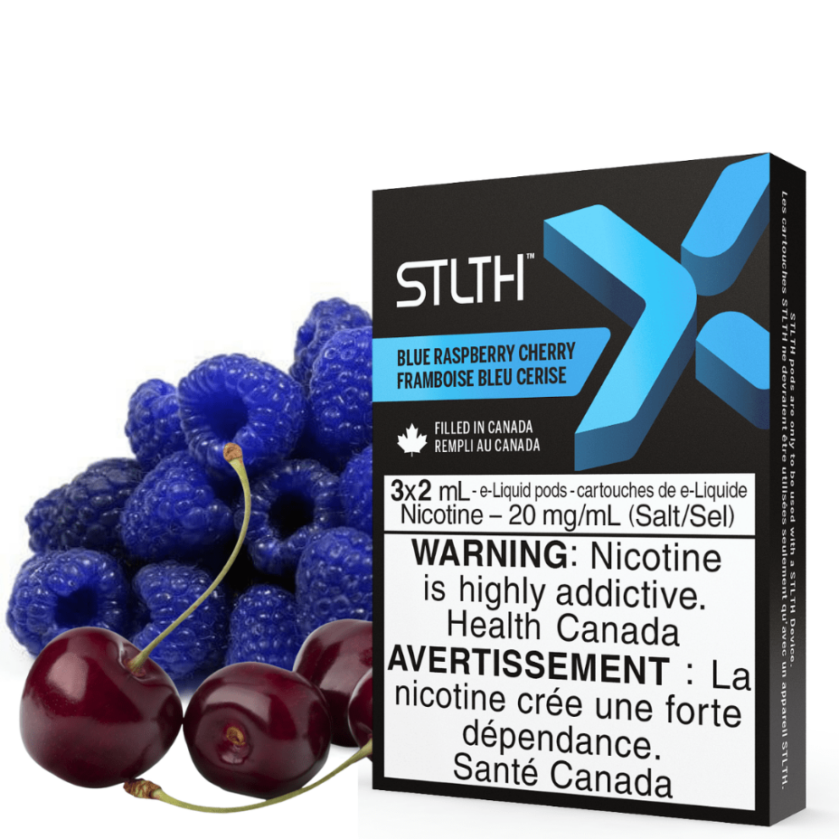 Winkler VapeSuperStore STLTH X Pods-Blue Raspberry Cherry