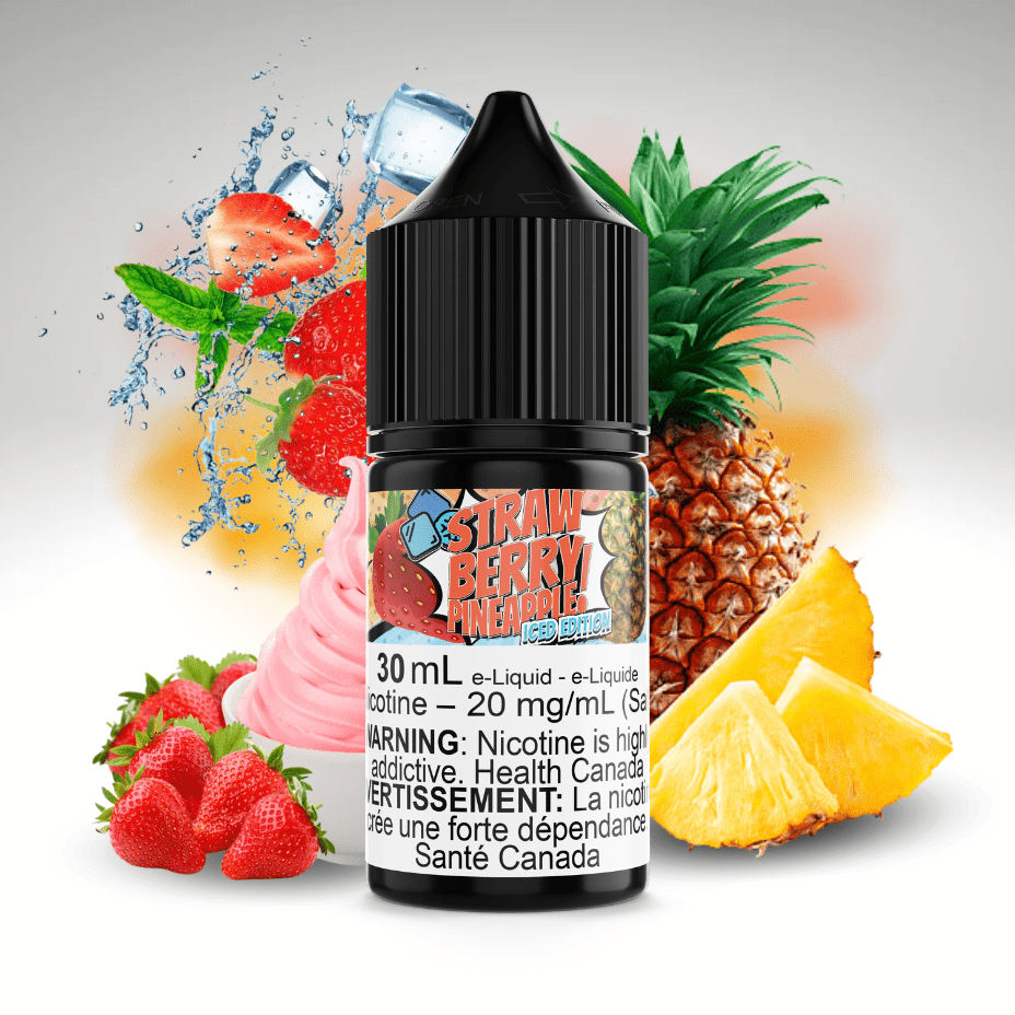 Strawberry Pineapple Ice Salt by Maverick E-Liquid Winkler Vape SuperStore and Bong Shop Manitoba Canada