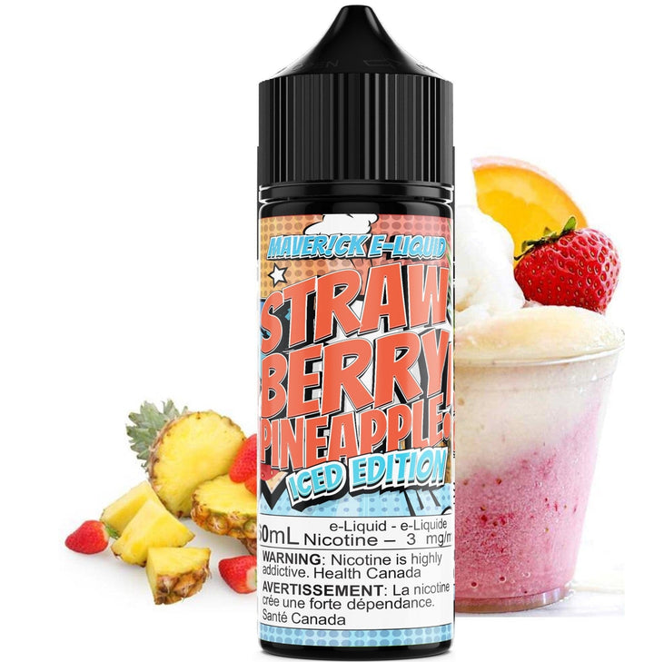 Strawberry Pineapple Iced by Maverick E-Liquid Winkler Vape SuperStore and Bong Shop Manitoba Canada