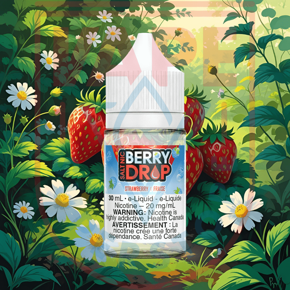 Strawberry Salt by Berry Drop E-Liquid 30mL / 20mg Winkler Vape SuperStore and Bong Shop Manitoba Canada