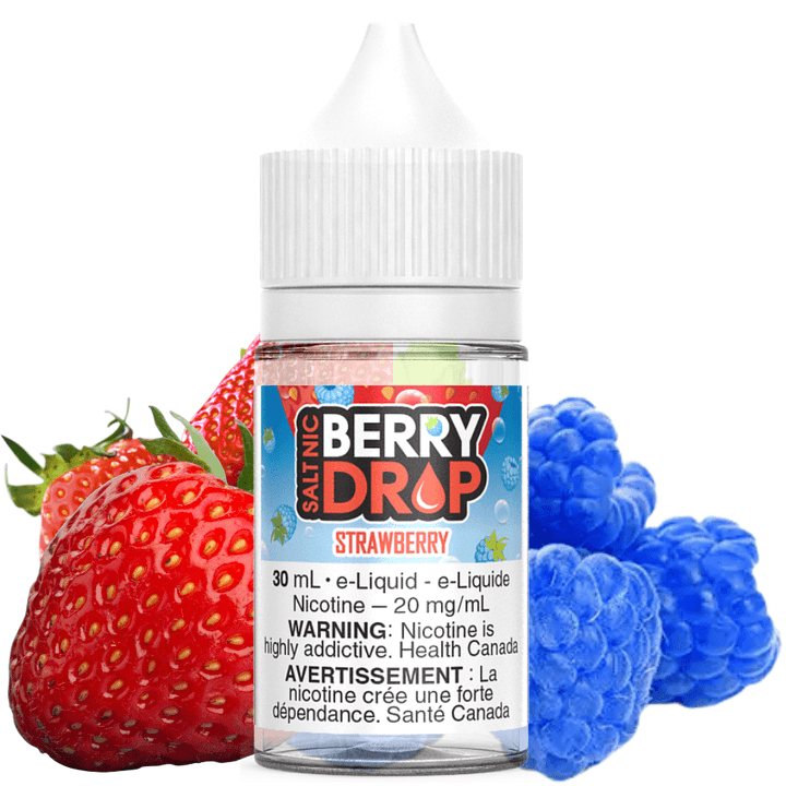 Strawberry Salt by Berry Drop E-Liquid Winkler Vape SuperStore and Bong Shop Manitoba Canada