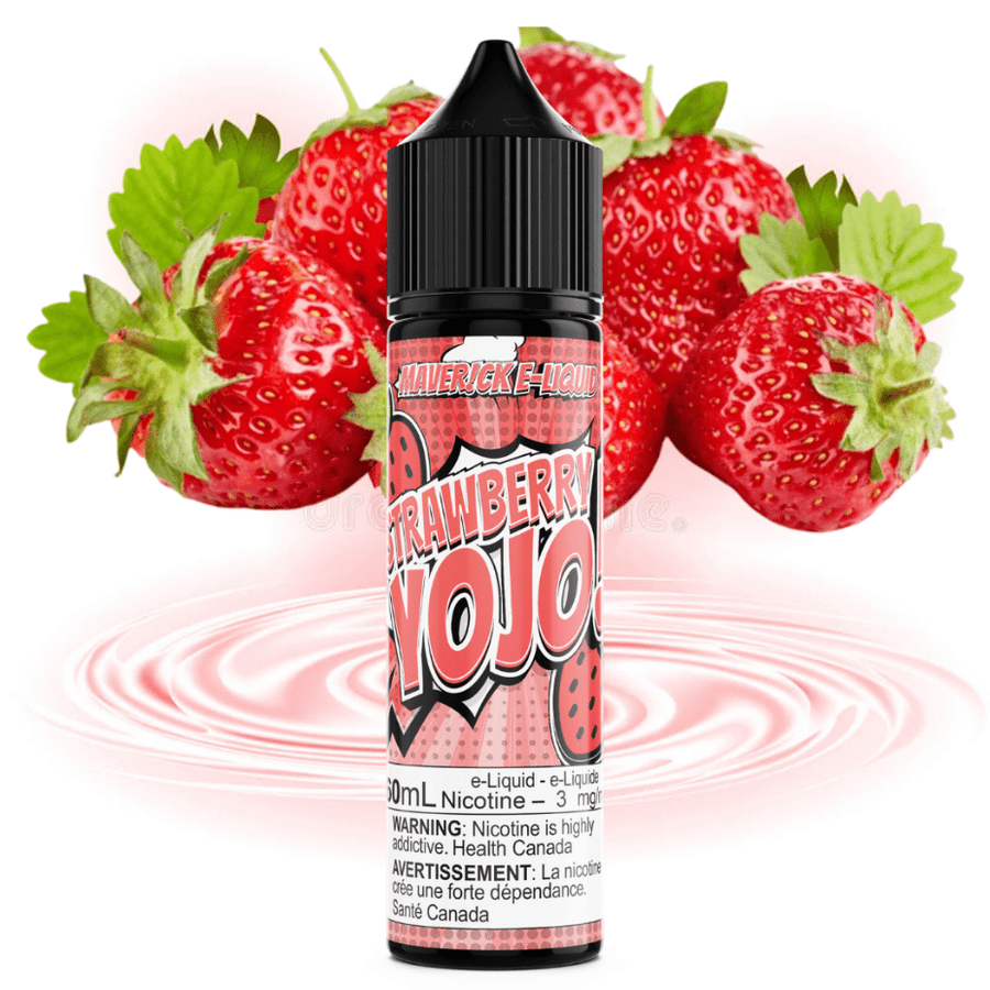 Strawberry YOJO by Maverick E-Liquid 60ml / 3mg Winkler Vape SuperStore and Bong Shop Manitoba Canada