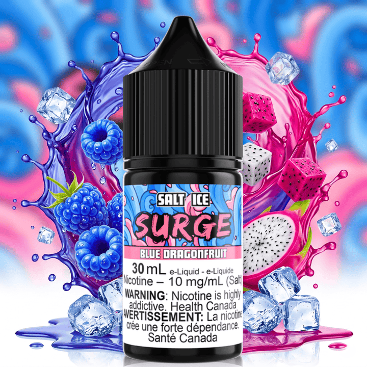Surge E-Liquid-Blue Dragonfruit Ice Salt-30ml Winkler Vape SuperStore and Bong Shop Manitoba Canada