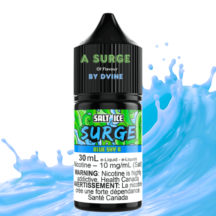 Surge E-Liquid-Blue Sky B Ice Salt 30ml Winkler Vape SuperStore and Bong Shop Manitoba Canada