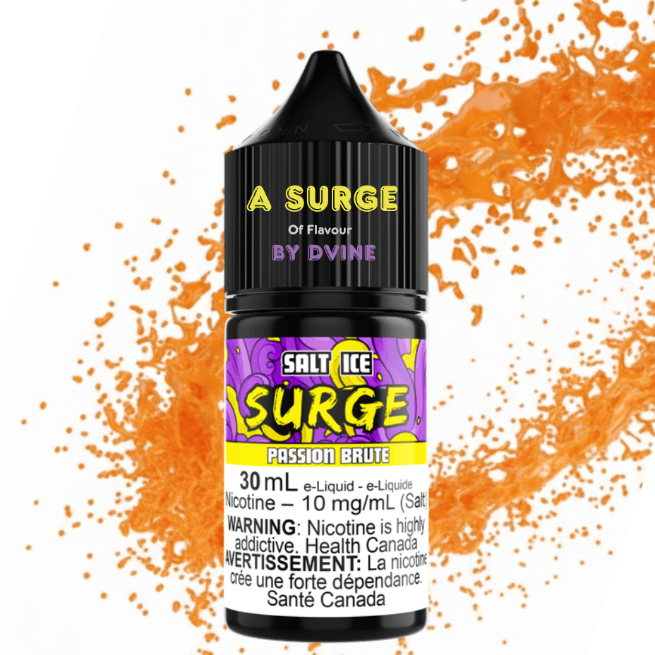 Surge E-Liquid-Passion Brute Ice Salt 30ml Winkler Vape SuperStore and Bong Shop Manitoba Canada