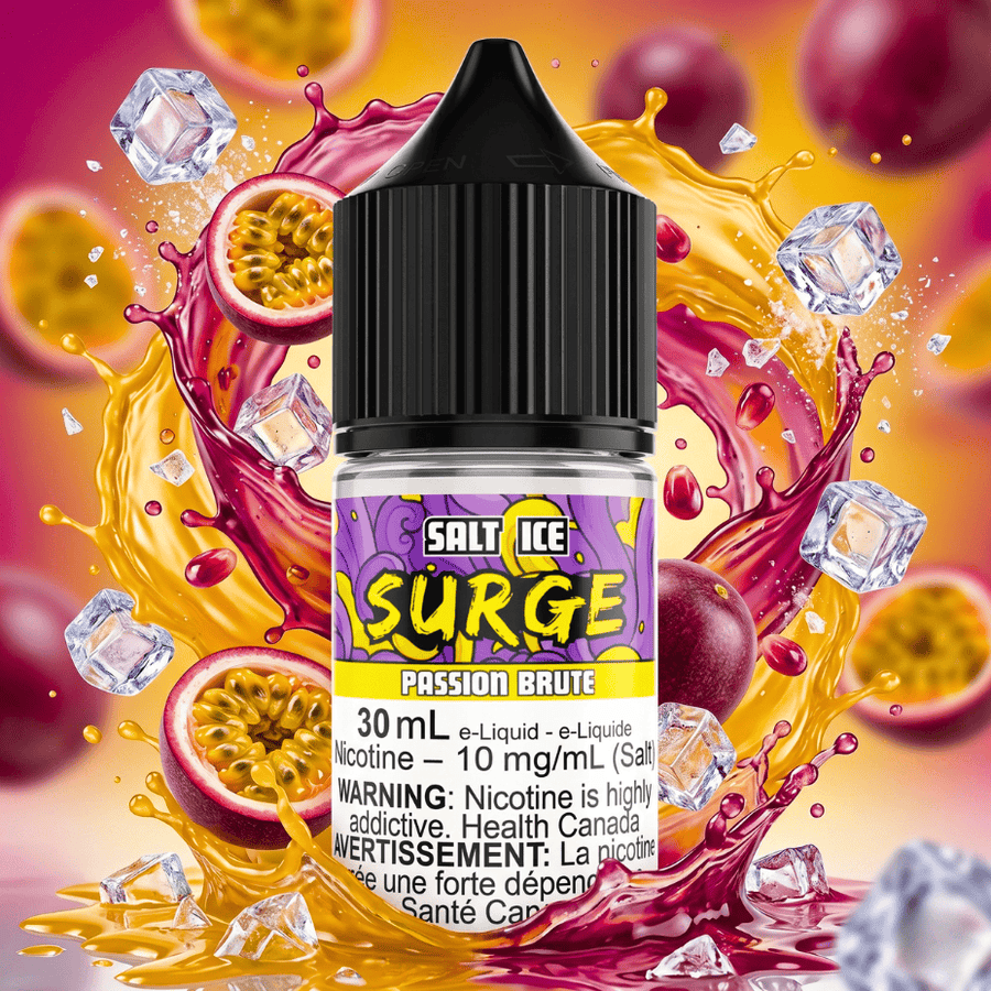 Surge E-Liquid-Passion Brute Ice Salt 30ml Winkler Vape SuperStore and Bong Shop Manitoba Canada