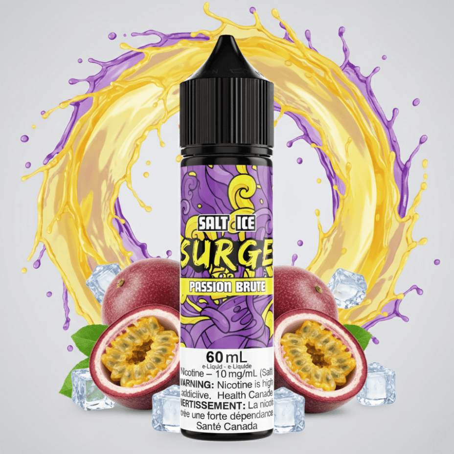 Surge E-Liquid-Passion Brute Ice Salt 60ml 60ml / 20mg Winkler Vape SuperStore and Bong Shop Manitoba Canada