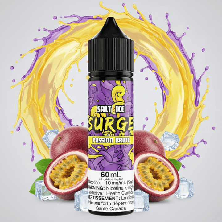 Surge E-Liquid-Passion Brute Ice Salt 60ml 60ml / 20mg Winkler Vape SuperStore and Bong Shop Manitoba Canada