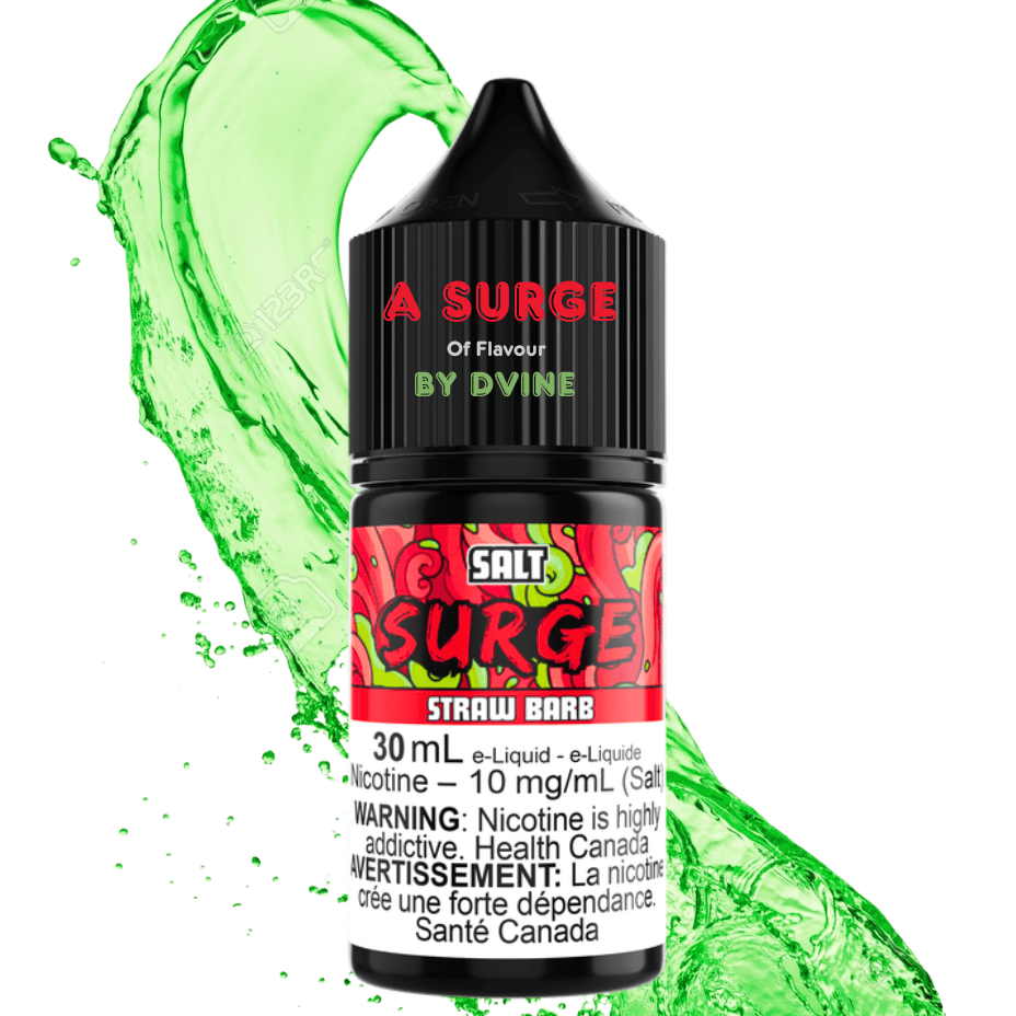 Surge E-Liquid-Straw Barb Salt 30ml Winkler Vape SuperStore and Bong Shop Manitoba Canada