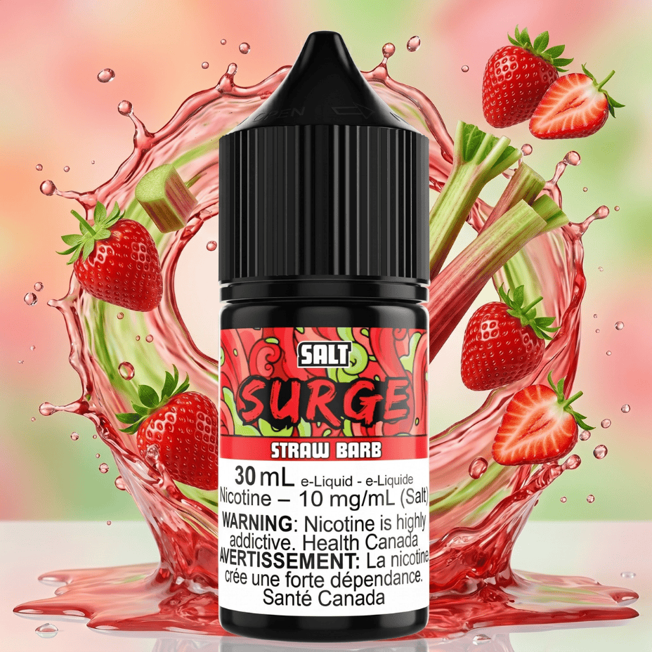 Surge E-Liquid-Straw Barb Salt 30ml Winkler Vape SuperStore and Bong Shop Manitoba Canada