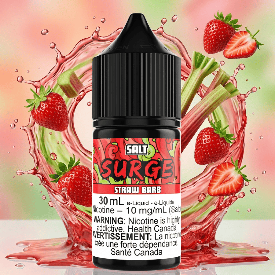 Surge E-Liquid-Straw Barb Salt 30ml Winkler Vape SuperStore and Bong Shop Manitoba Canada