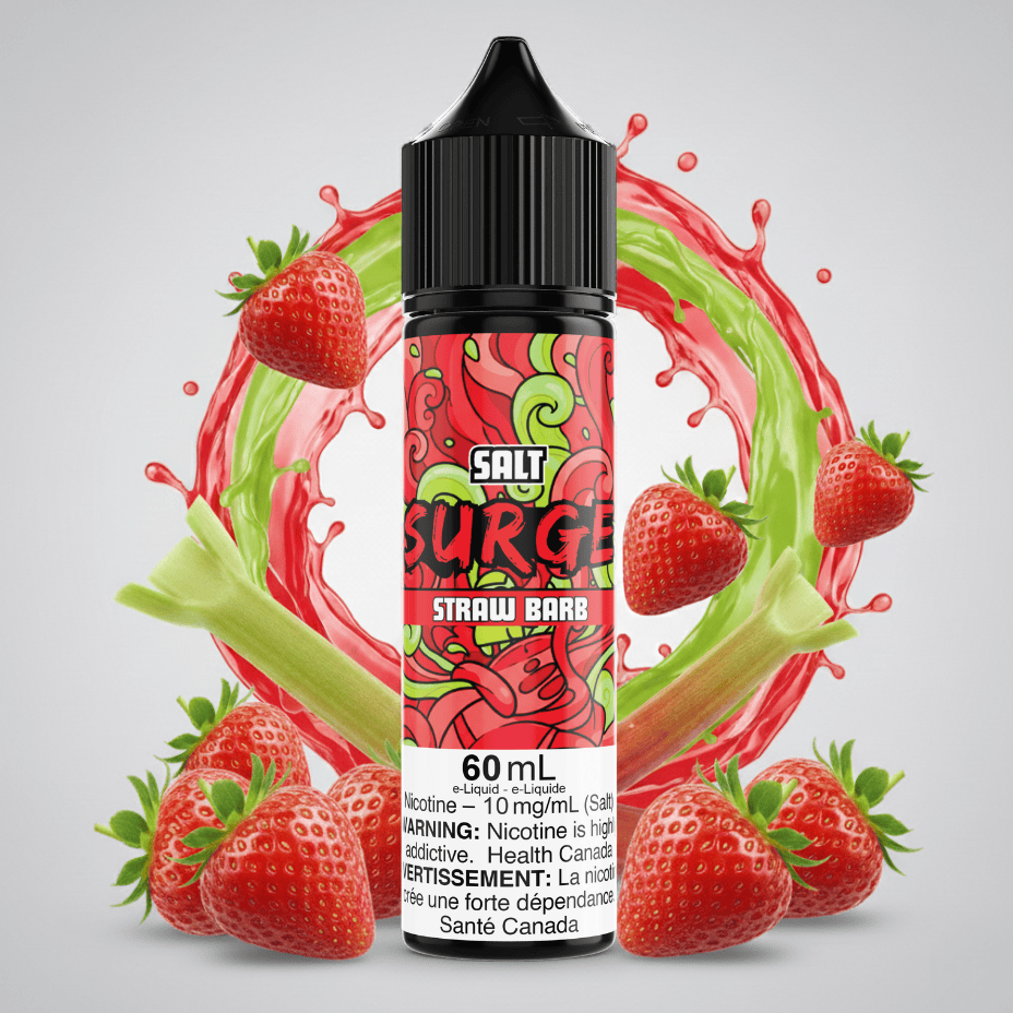 Surge E-Liquid-Straw Barb Salt 60ml 60ml / 20mg Winkler Vape SuperStore and Bong Shop Manitoba Canada