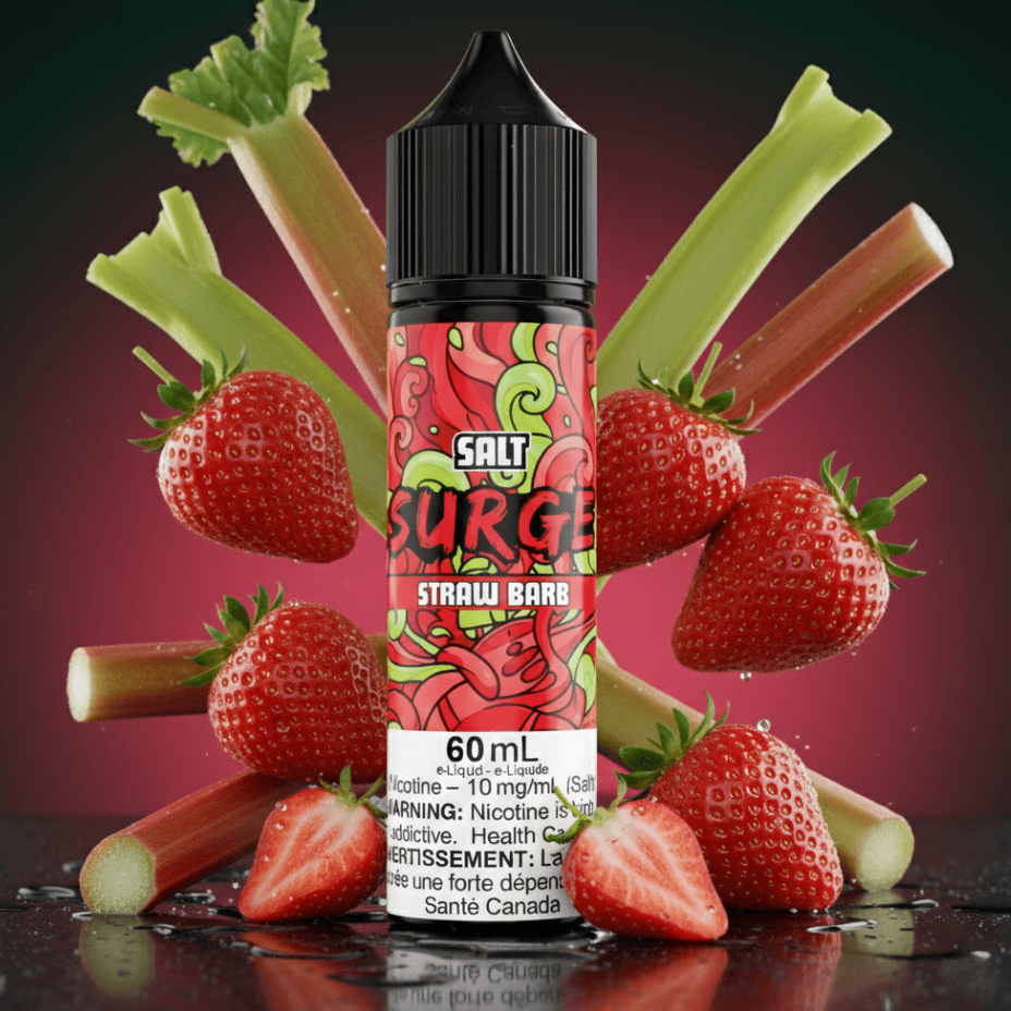 Surge E-Liquid-Straw Barb Salt 60ml 60ml / 20mg Winkler Vape SuperStore and Bong Shop Manitoba Canada