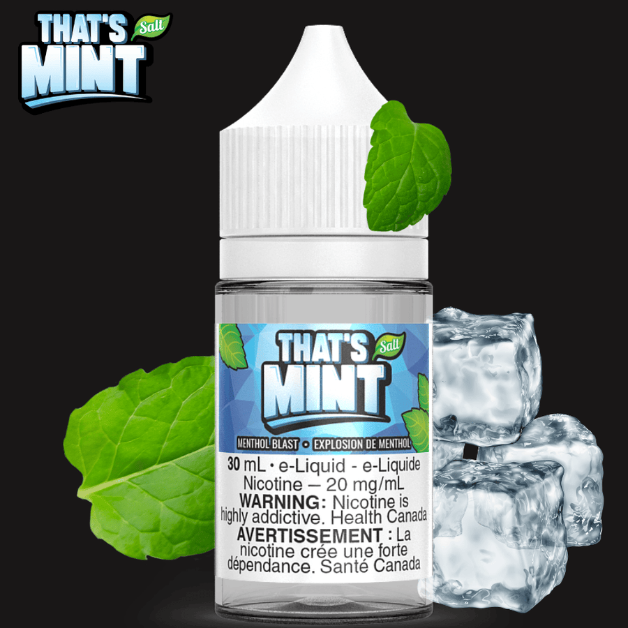 That's Mint Salts-Menthol Blast 30ml 30mL / 20mg Winkler Vape SuperStore and Bong Shop Manitoba Canada