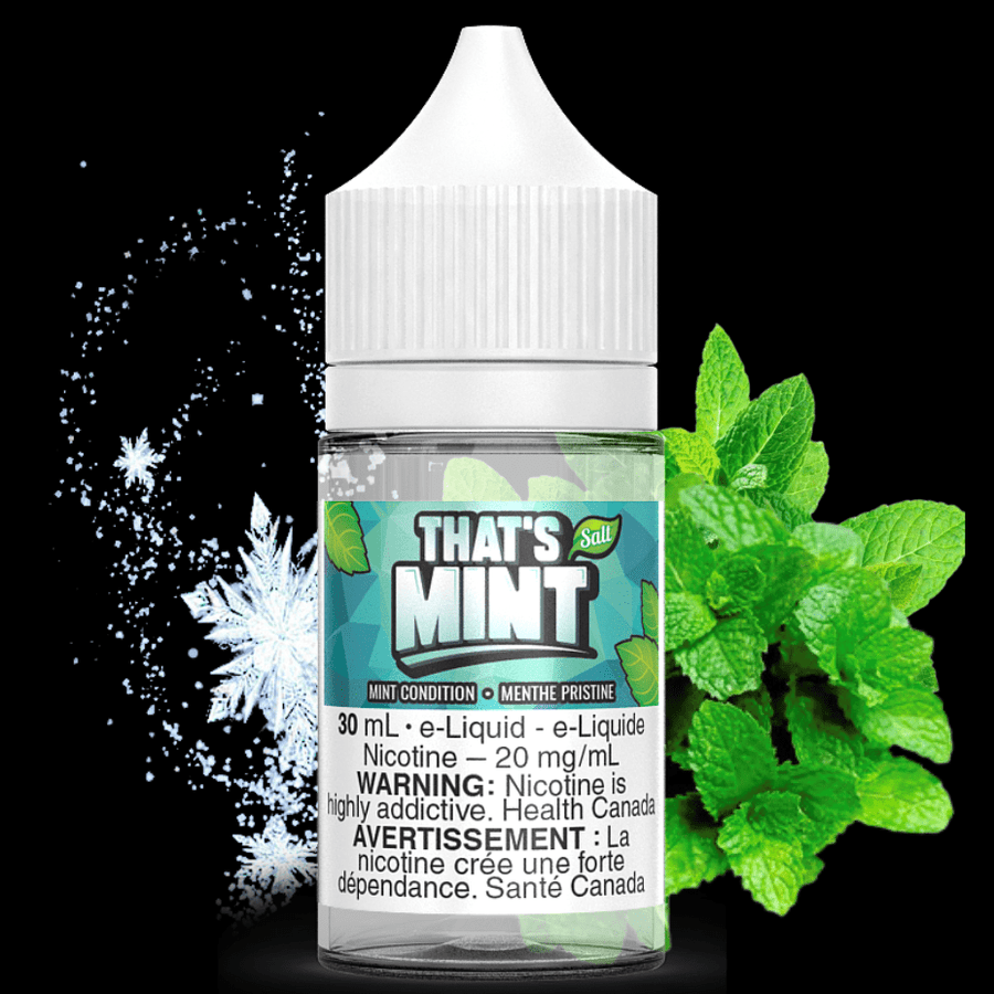 That's Mint Salts-Mint Condition 30ml / 12mg Winkler Vape SuperStore and Bong Shop Manitoba Canada